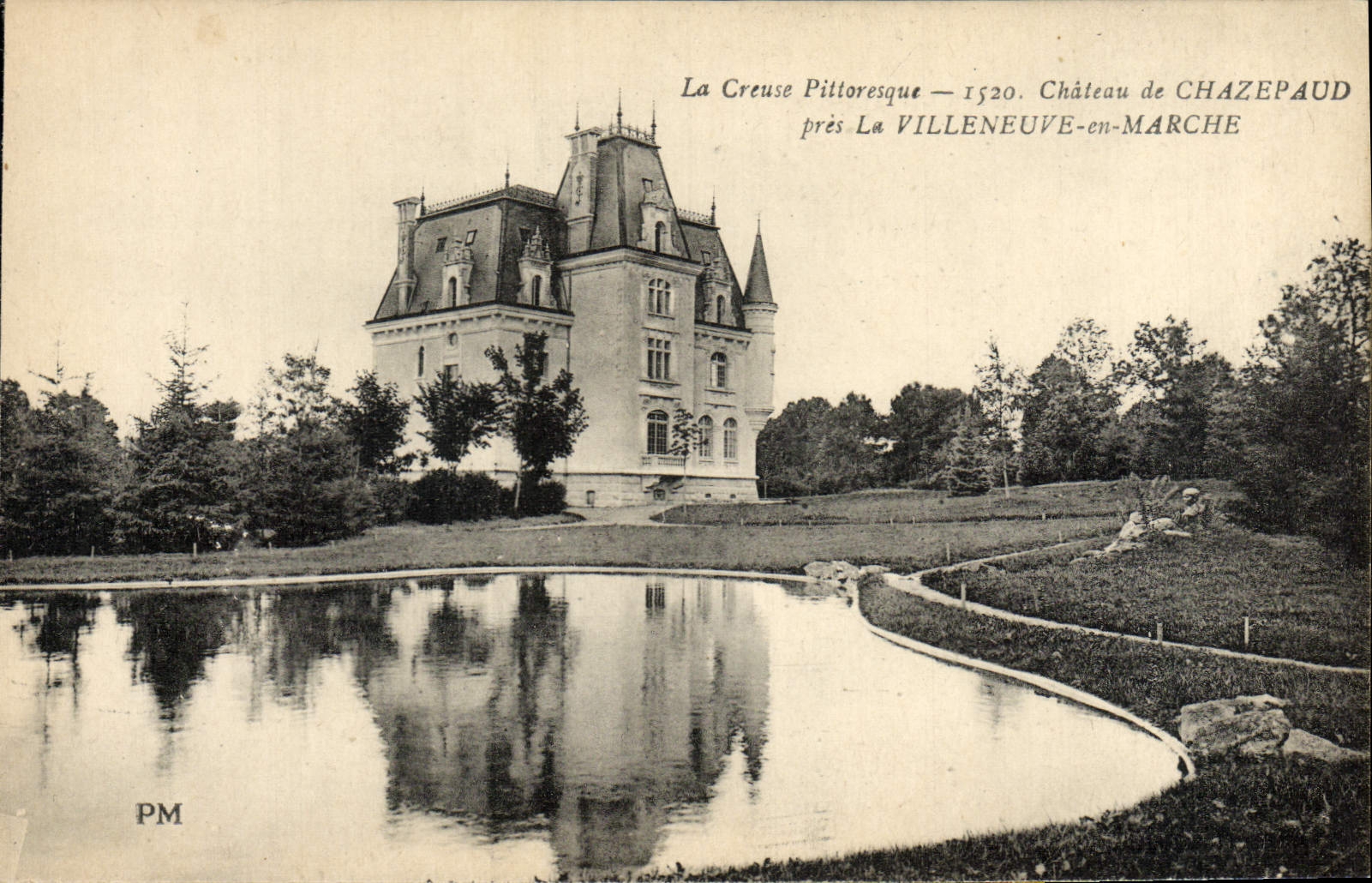 Château de Chazepaud — La Creuse Pittoresque — PM