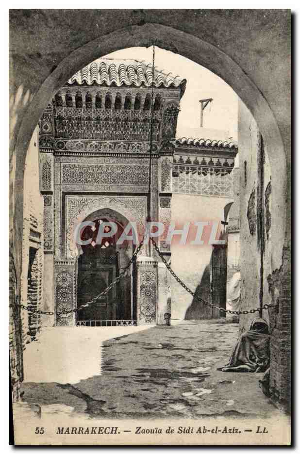 CPA Marrakech Zaouia De Sidi Ab El Aziz