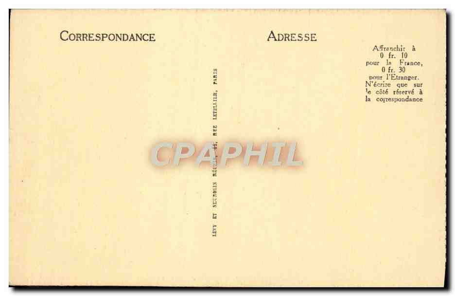 CPA Medenine Le Ksar Les Rhorfas — Verso