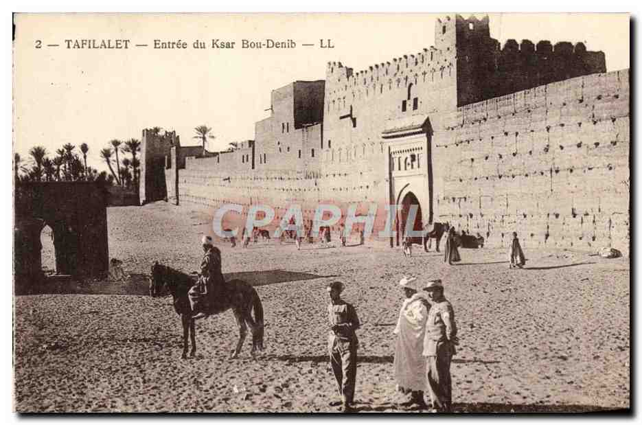 CPA Tafilalet Entree Du Ksar Bou Denib