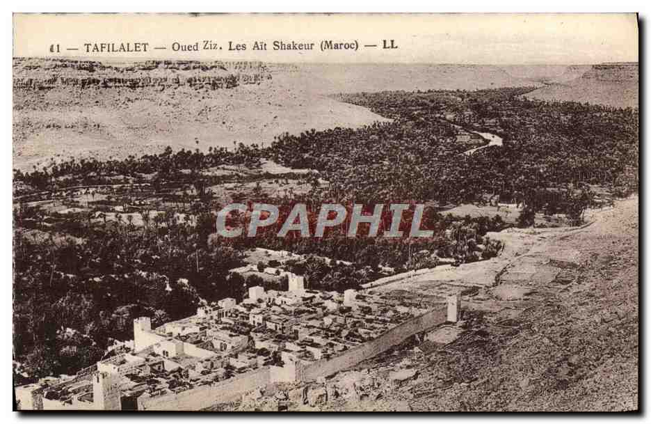 CPA Tafilalet Oued Ziz Les Ait Shakeur