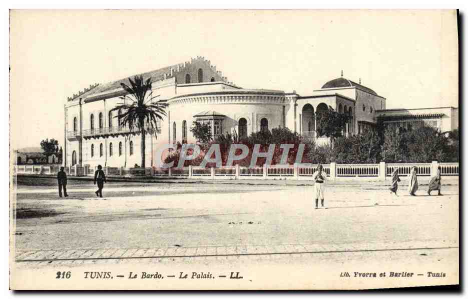 CPA Tunis Le Bardo Le Palais