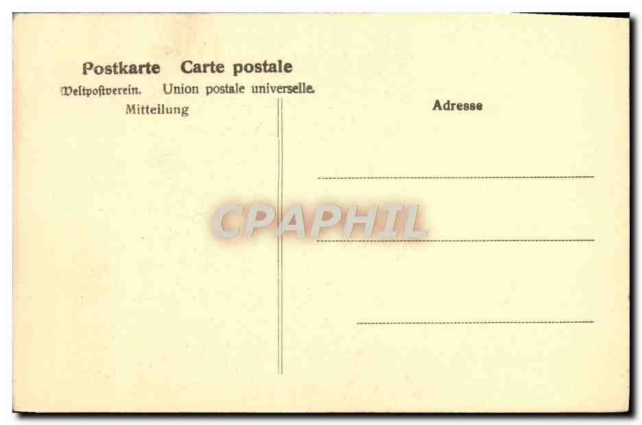 CPA Museum Colmar Auffahrt Christi Resurection Math Grunewald — Back