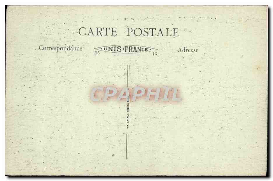 CPA Strasbourg Vue Generale Prise De La Cathedrale — Verso