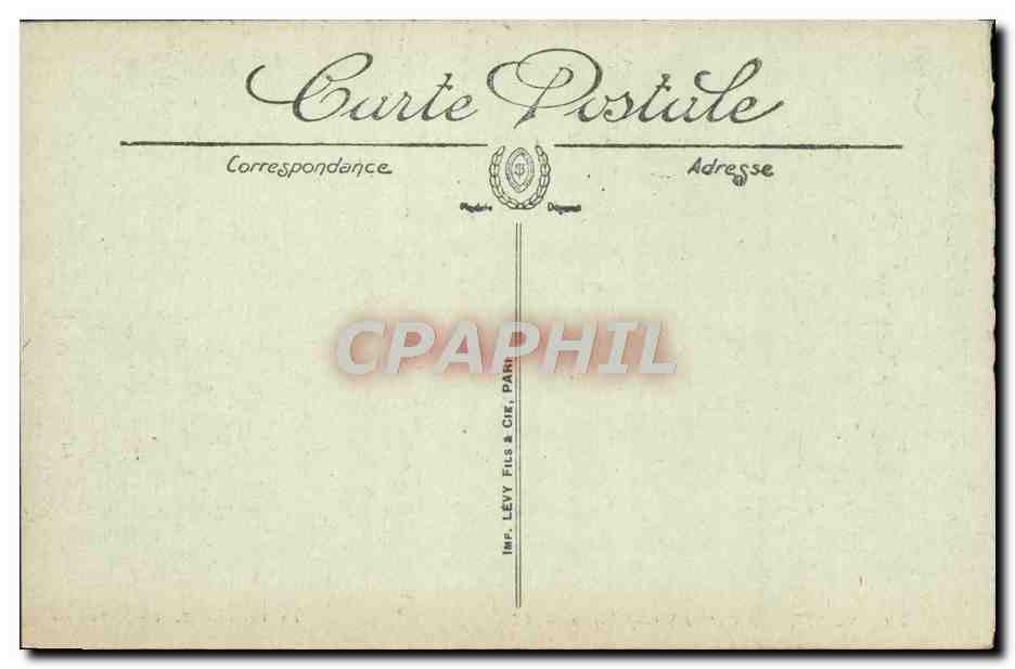 CPA Tunis Marabout Souk Sekajine — Verso