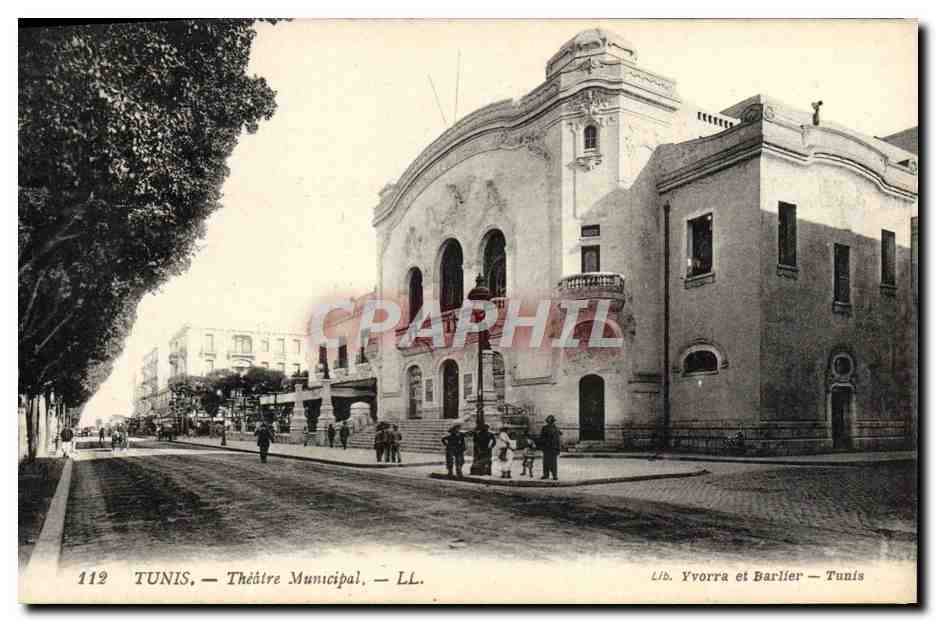 CPA Tunis Theatre Municipal
