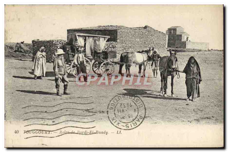 Touggourt — Relais von Bordj-El-Baady — L.I. — CPAPHIL
