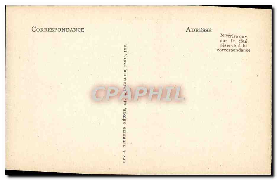 CPA Taza Ruines Et Chaine De l'Atlas — Back