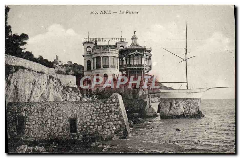 CPA Nice La Reserve Bateau Restaurant