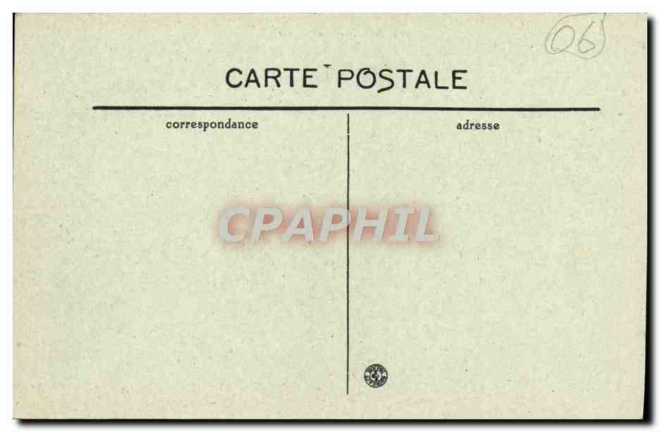 CPA Nice La Reserve Bateau Restaurant — Rückseite