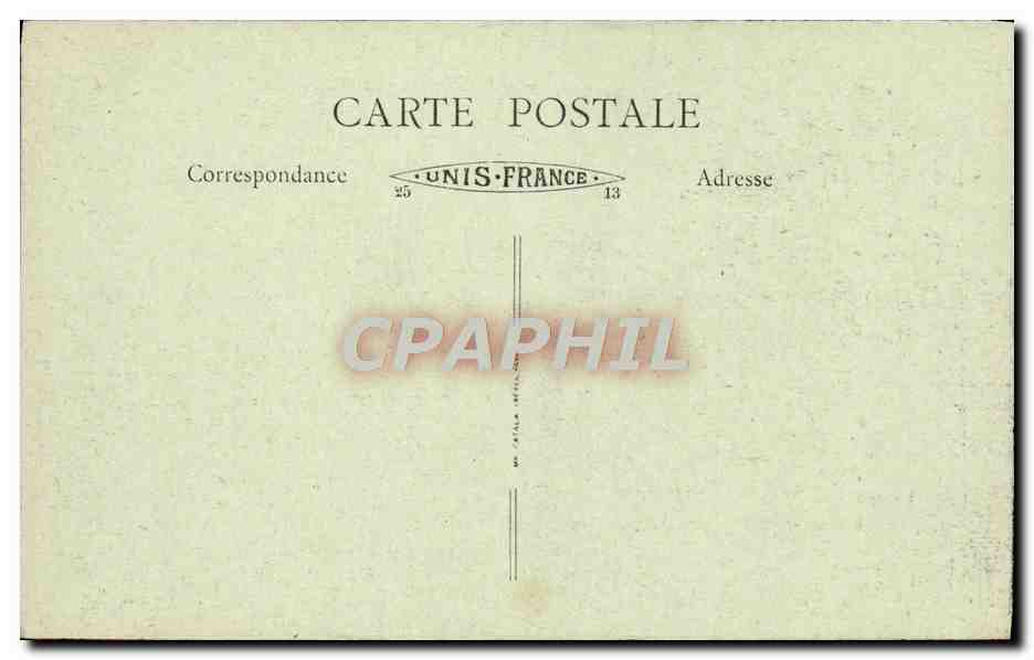 CPA La Cote d'Azur Nice Le Jardin Public — Rückseite