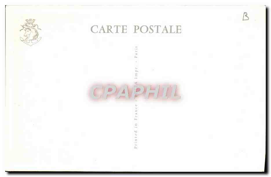 CPA Messageries Maritimes Marseille Antilles Tahiti Nouvelles Hebrides Bateau — Verso