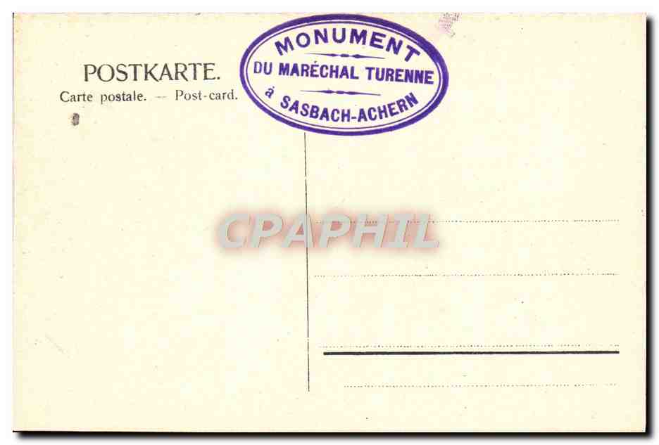 CPA Gruss Aus Asabach Bei Achern Wachterhaus Paulin Militaria — Rückseite