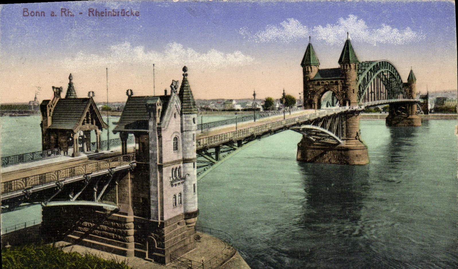 CPA Bonn A Rh Rheinbrucke