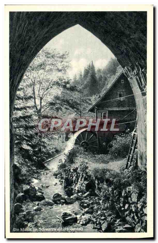 CPA Die Muhle un Schwarzwald Hollental