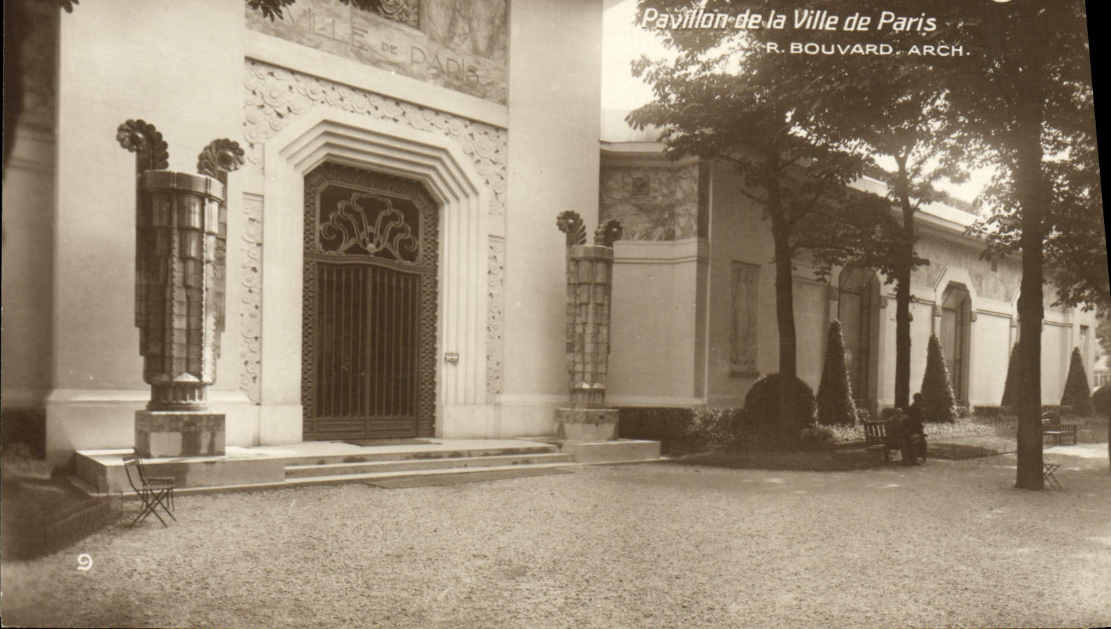 Pavillon de la Ville de Paris — Exposition de 1925 — R. Bouvard, Arch.