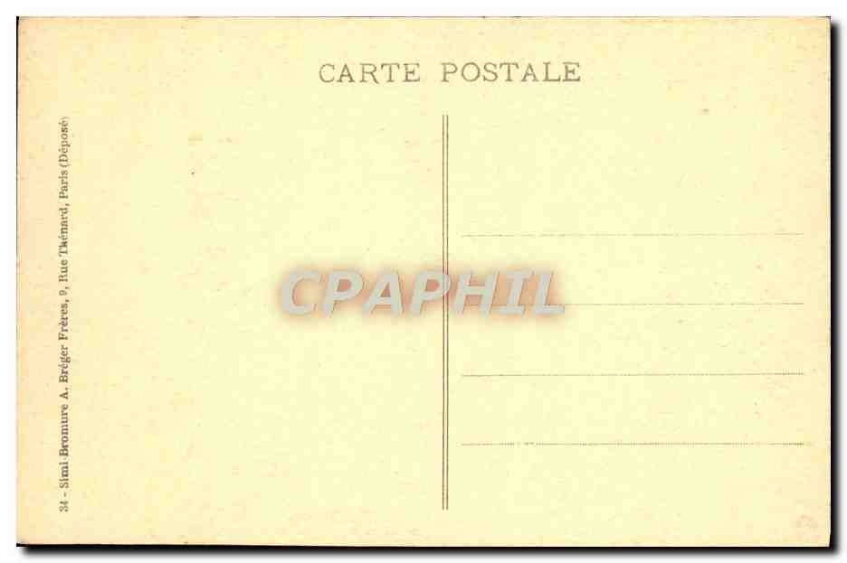CPA Paris Exposition Internationale Des Arts Decoratifs Primavera Pavillon du Printemps Automobile — Rückseite