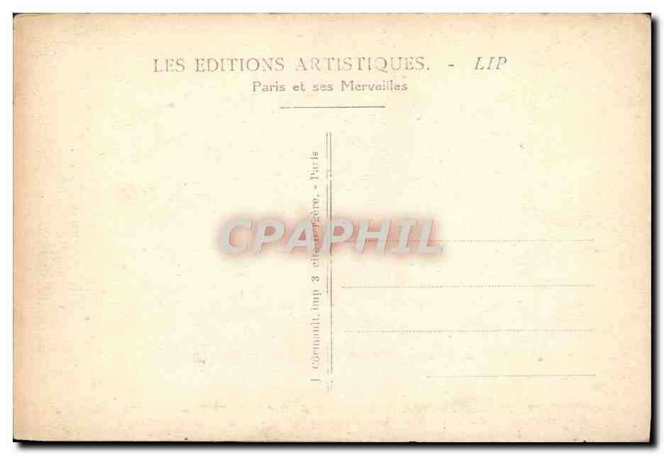 CPA Exposition Internationale Des Arts Decoratifs Paris Le Pavillon Du Printemps — Rückseite