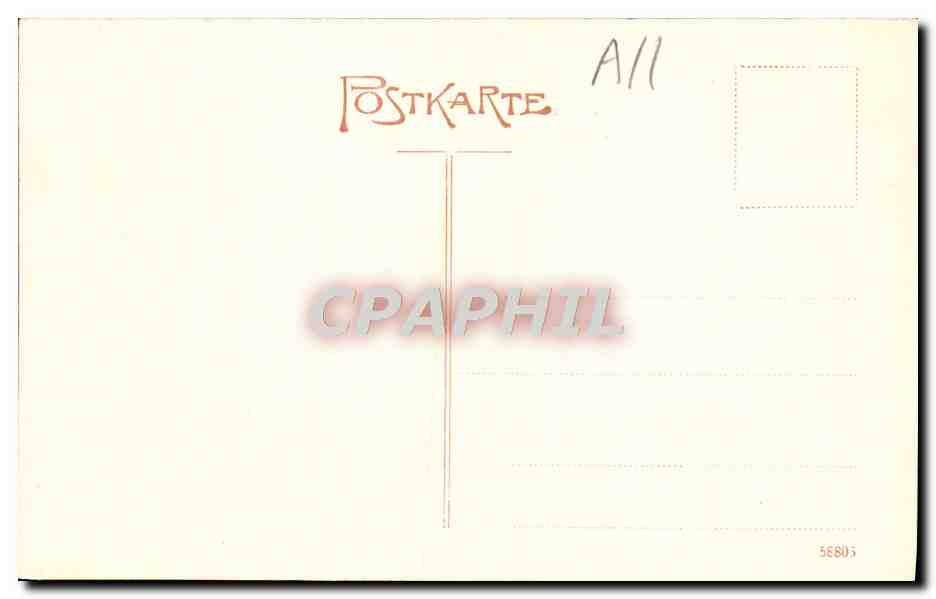 Brautschmücken — Série F, n° 8 — J. G. Fleig, Kunstverl., Hornberg — Verso