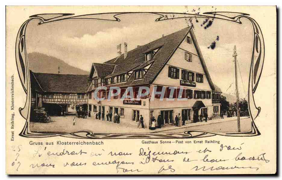 Klosterreichenbach — Gasthaus Sonne — Ernst Reihling