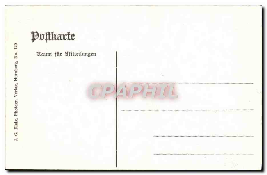 CPA Triberg — Rückseite