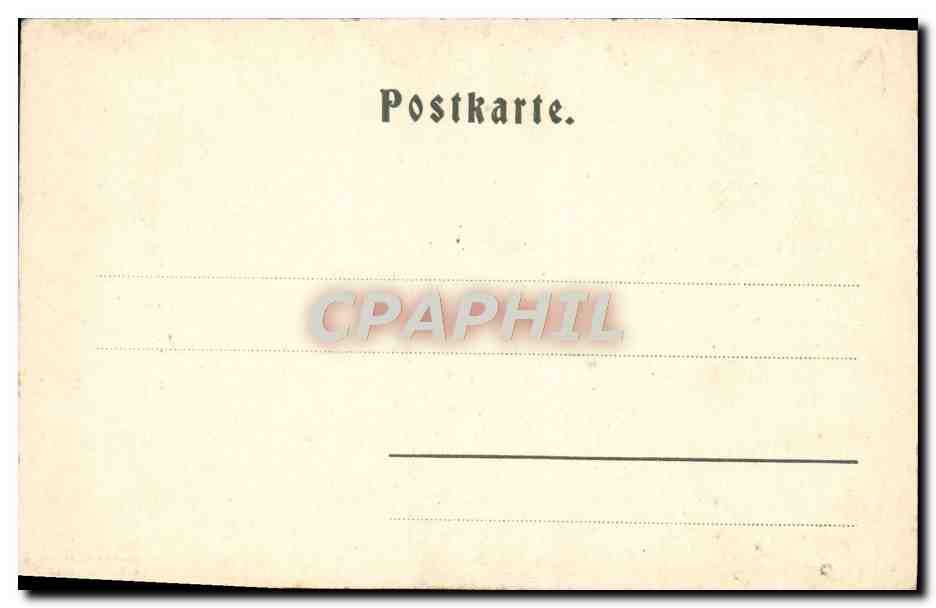 CPA Liechtensteinklamm — Rückseite