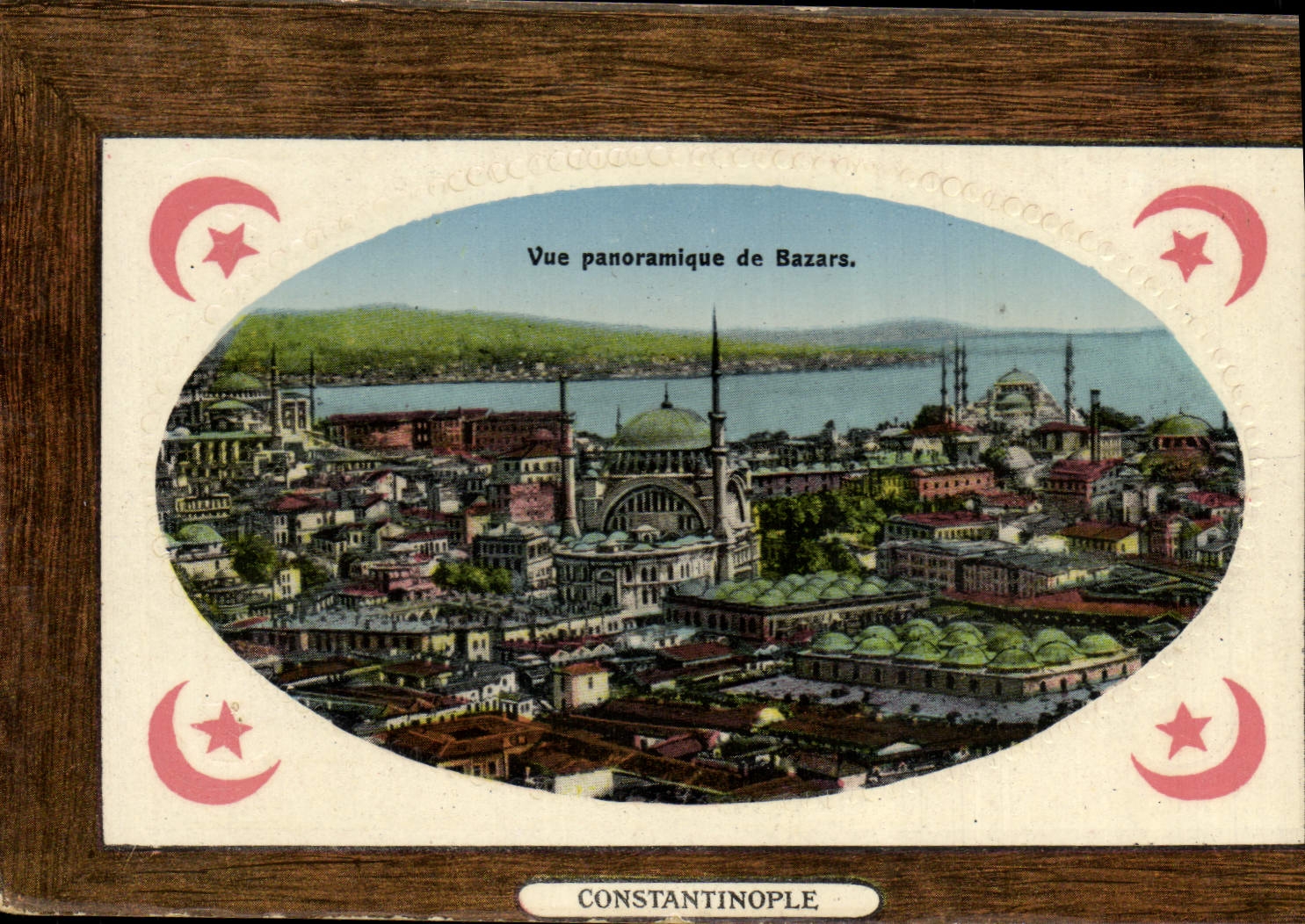 CPA Constantinople Vue panoramique de Bazars Turquie