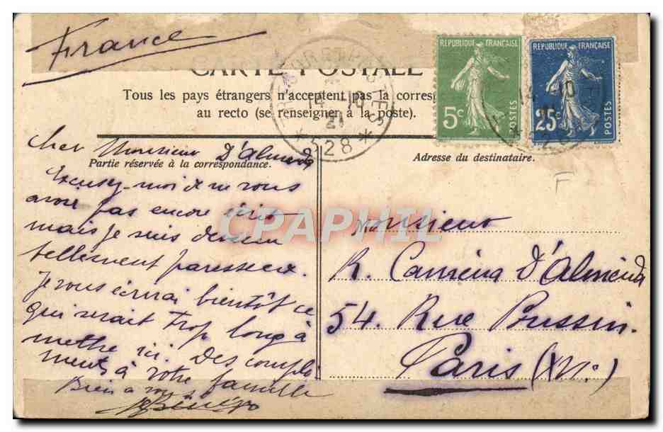 CPA Med Moual Tecavir Collection de costumes Turquie — Reverso