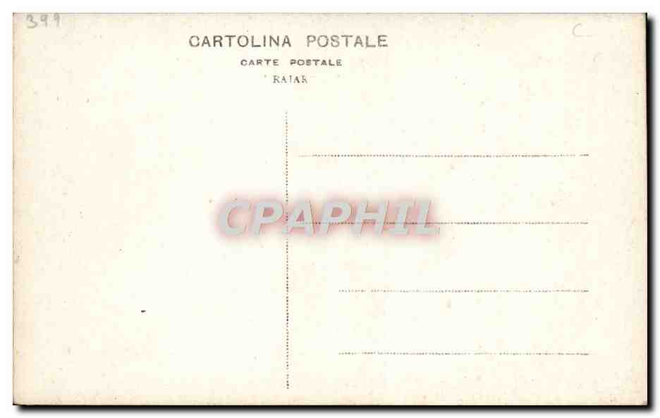 CPA Turquie Istamboul — Verso