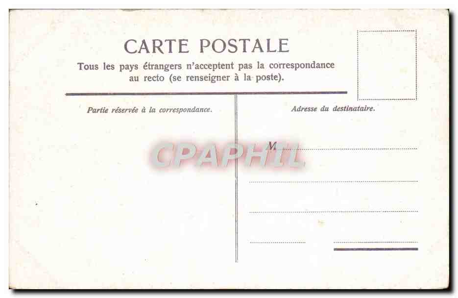 CPA Rue A Stamboul Constantinople Turquie — Verso