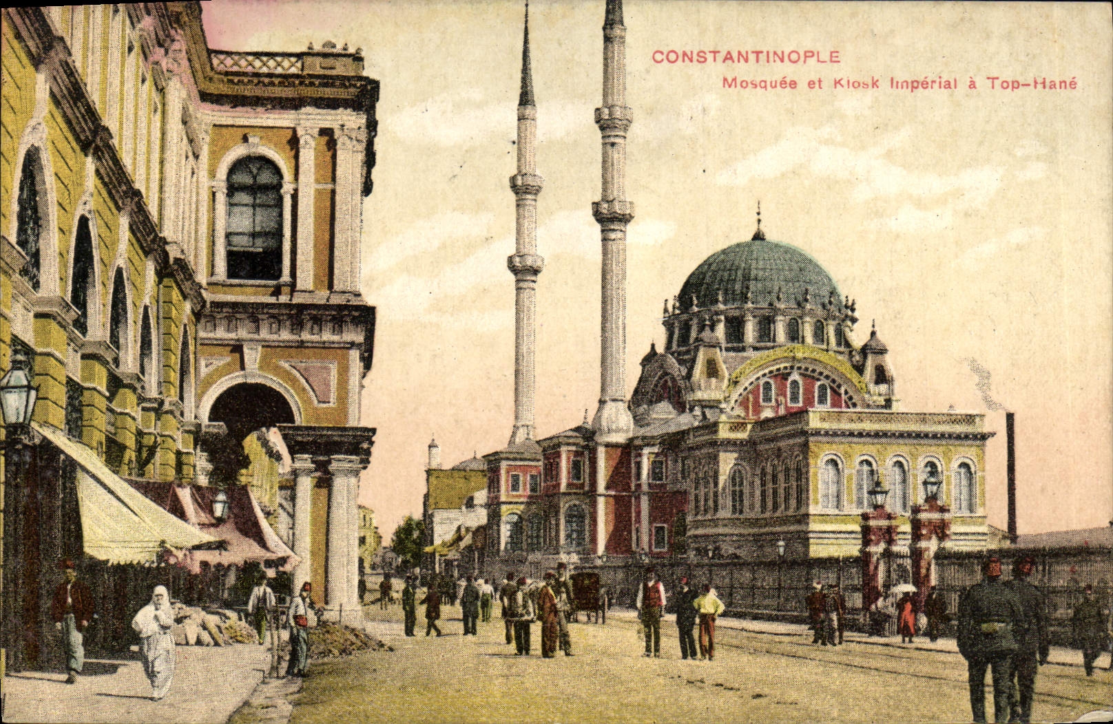 CPA Constantinople Mosquee Et Kiosk imperial a Top Hane Turquie