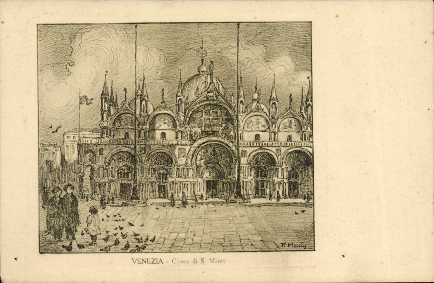 CPA Venezia Chiesa Di S Marco
