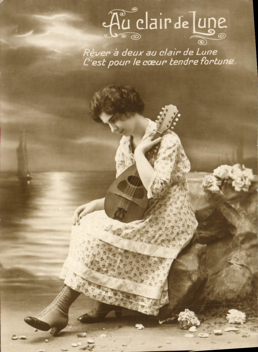 CPA Fantaisie Femme
