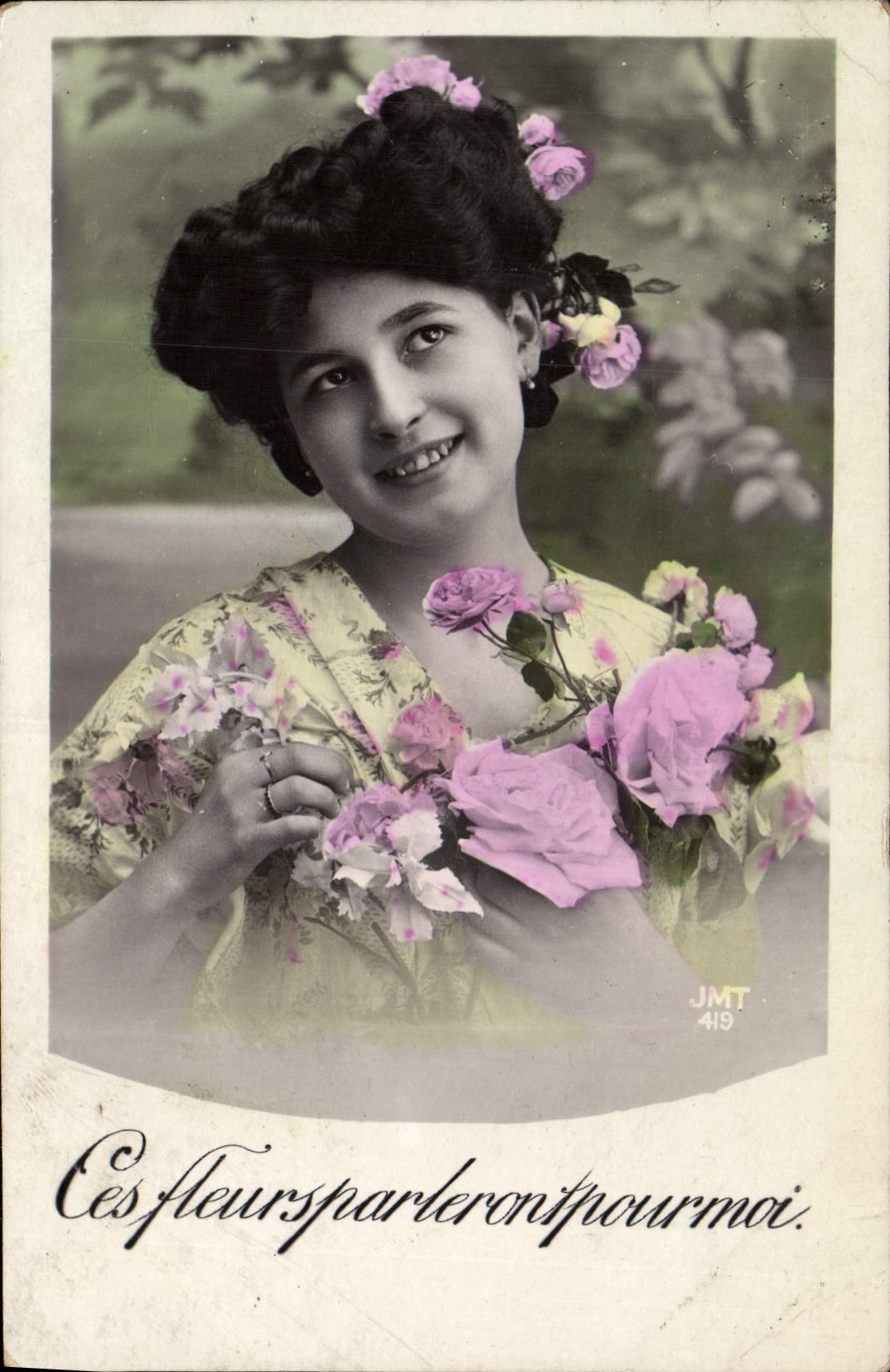 CPA Fantaisie Femme