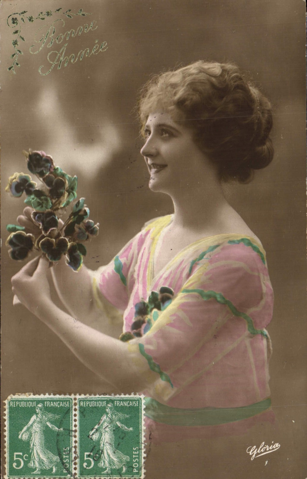 CPA Fantaisie Femme