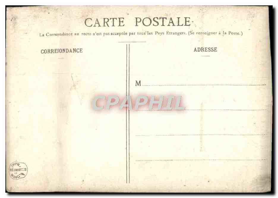CPA Fantaisie Femme — Rückseite