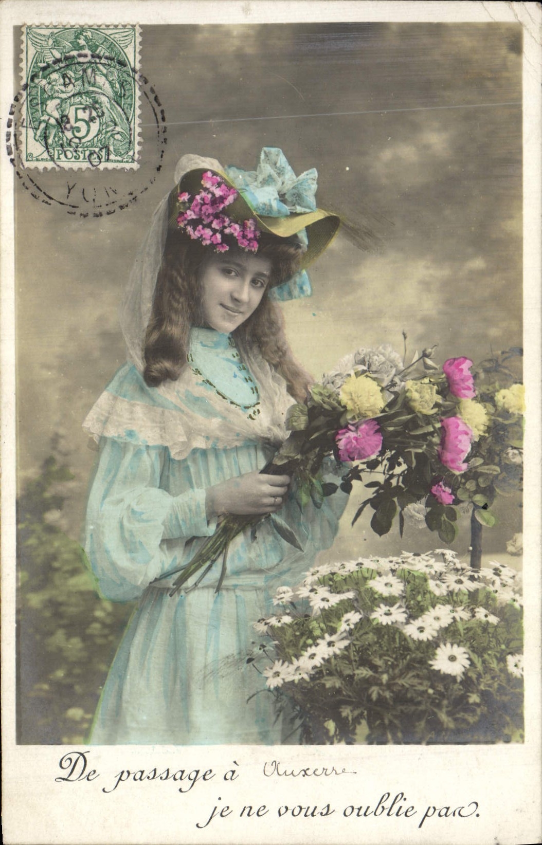 CPA Fantaisie Femme 