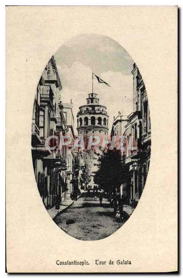 CPA Constantinople Tour De Galata Turquie