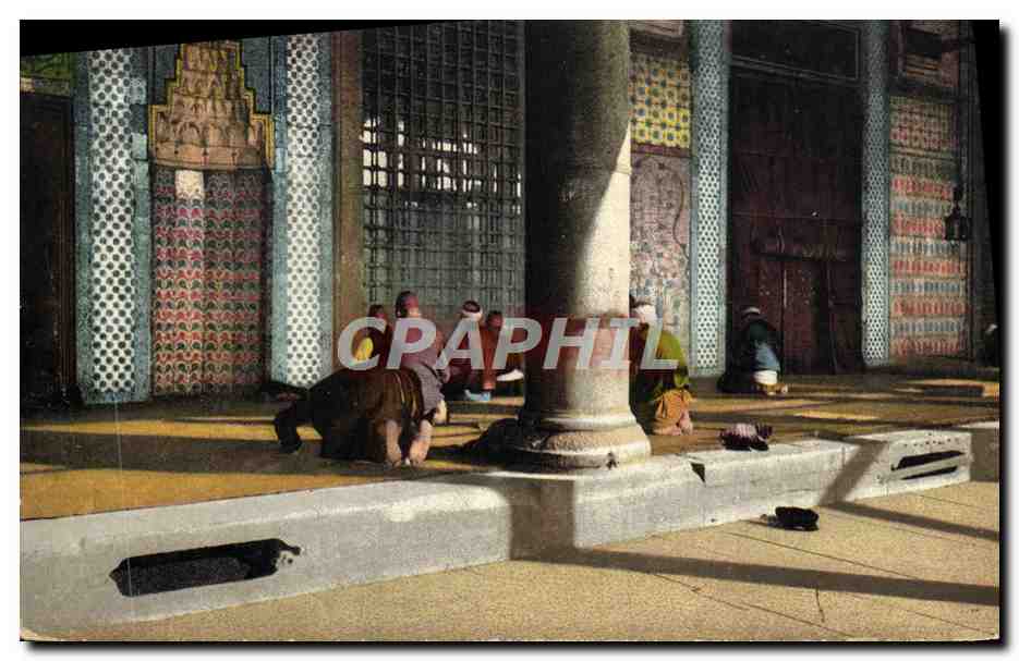 CPA Constantinople Musulmans En Priere Islam Turquie
