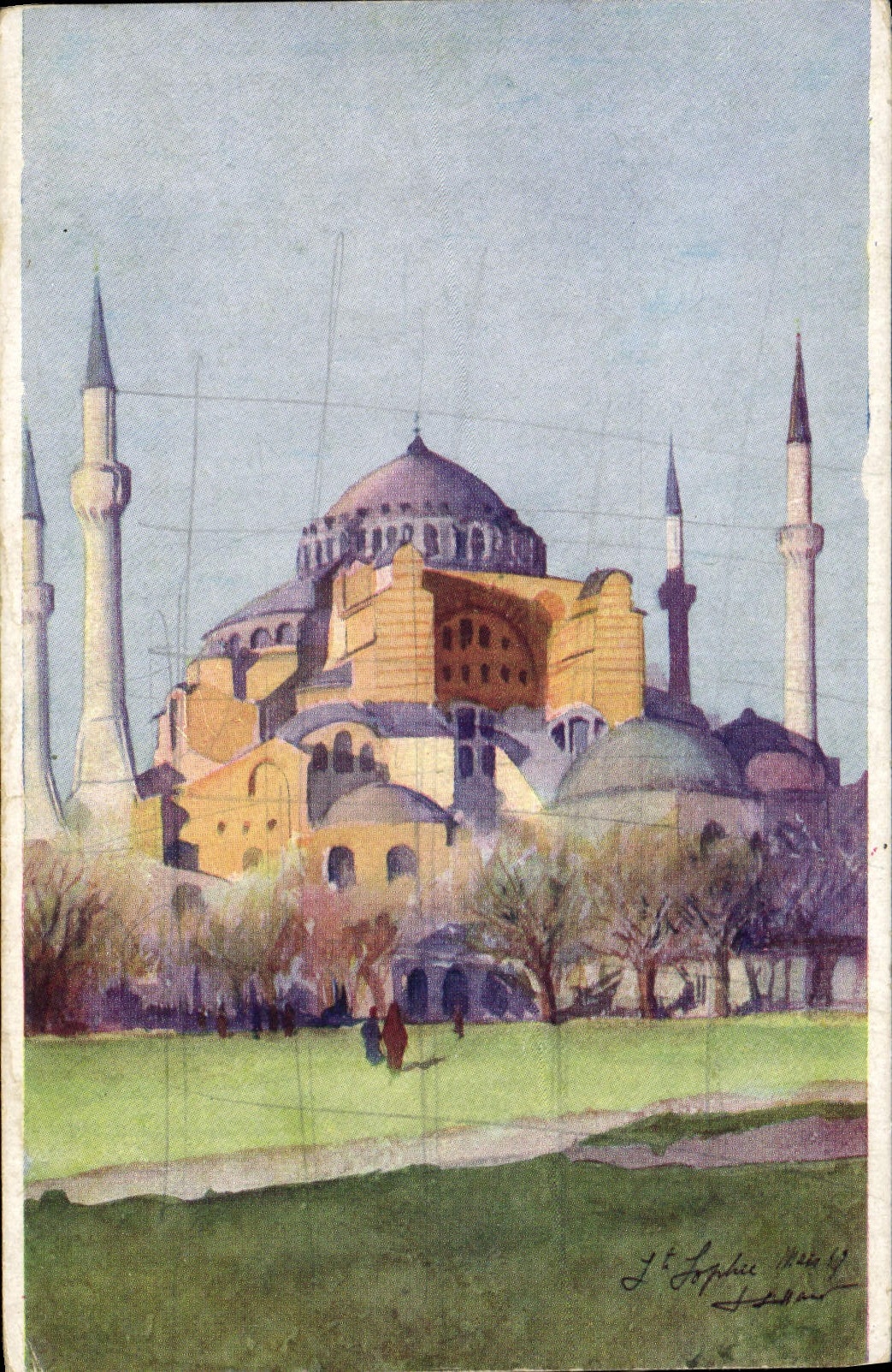 CPA Constantinople Ste Sopnie Turquie