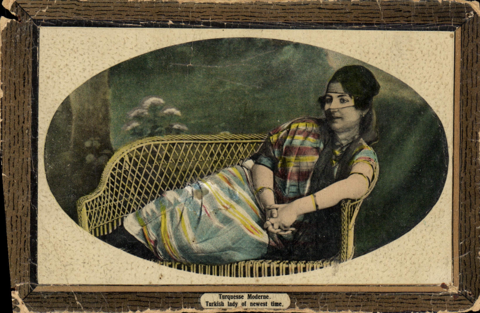 CPA Turquesse Moderne Turkish Lady Of Newest Time Turquie