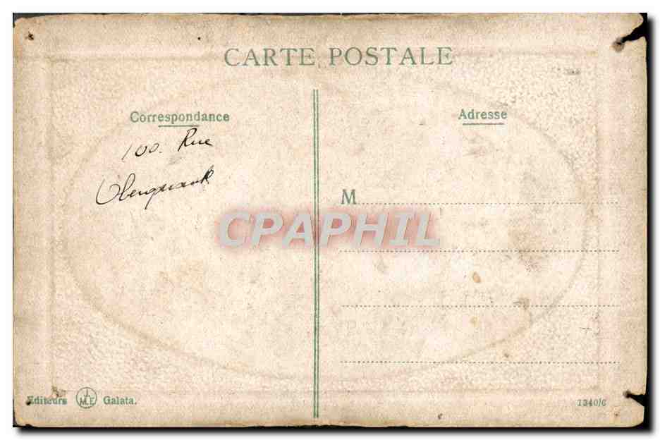 CPA Turquesse Moderne Turkish Lady Of Newest Time Turquie — Verso