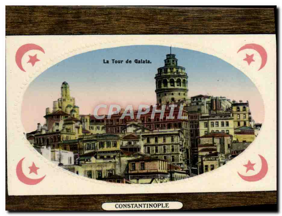 CPA La Tour De Galata Constantinople Turquie