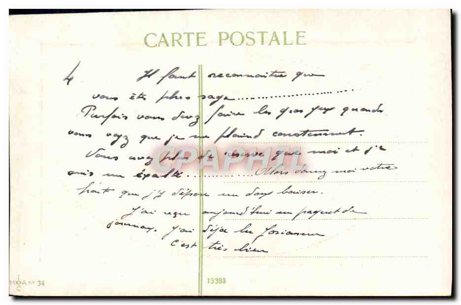 CPA La Tour De Galata Constantinople Turquie — Verso