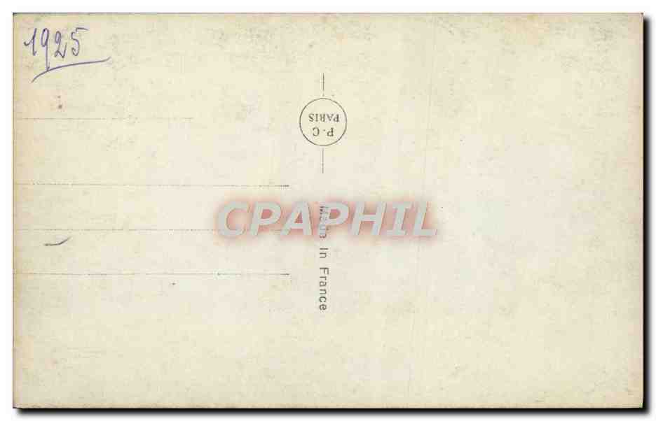 CPA Paris Exposition des Arts Decoratifs Vue de nuit — Verso