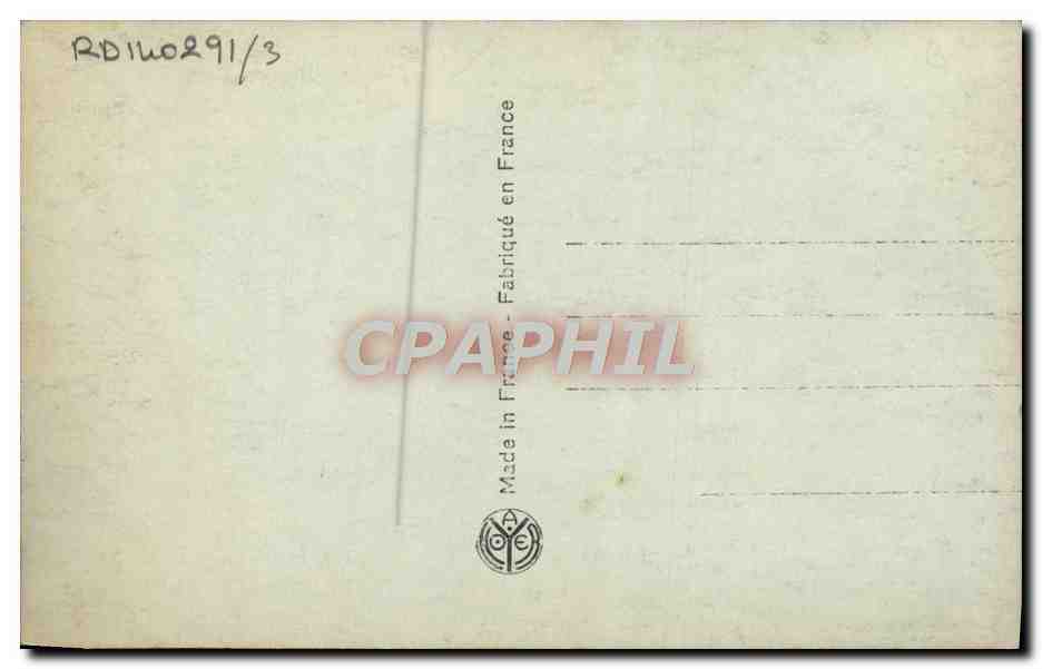 CPA Paris Exposition des Arts Decoratifs Vue de nuit  — Verso