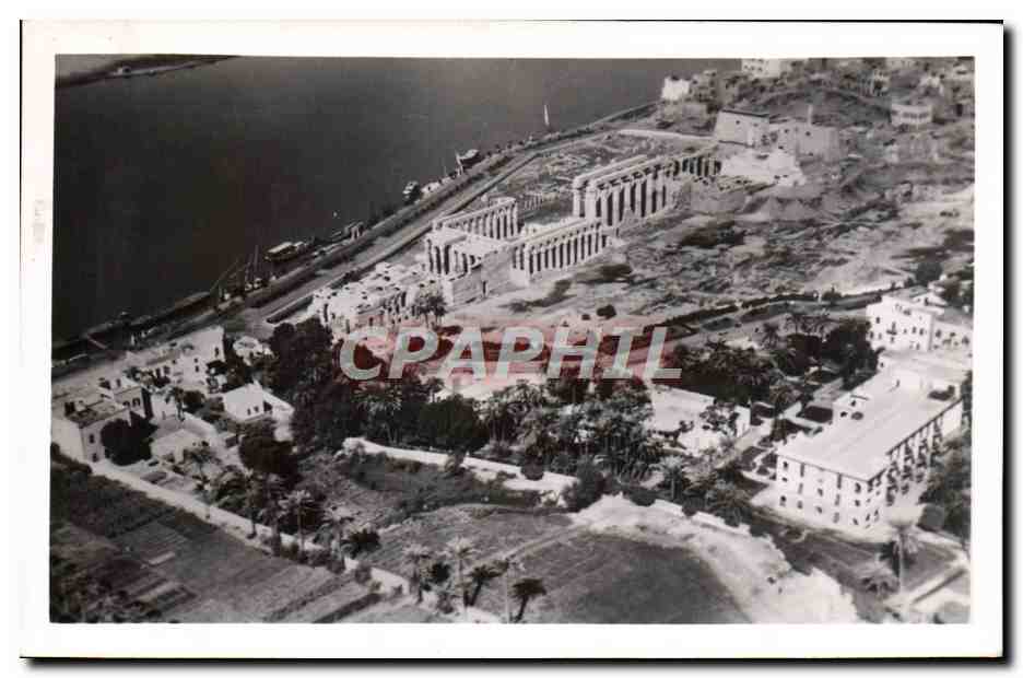 CPA Luxor General View Taken By The Areoplane Egypte