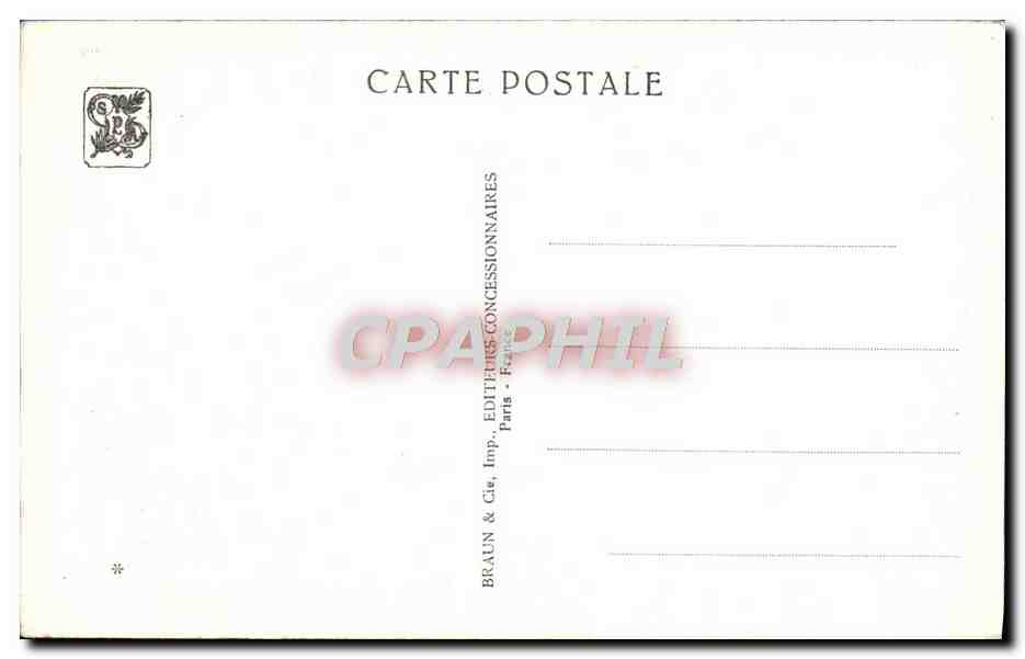 CPA Exposition Coloniale Internationale Paris 1931 Le Grand Signal Fontaine lumineuse — Rückseite