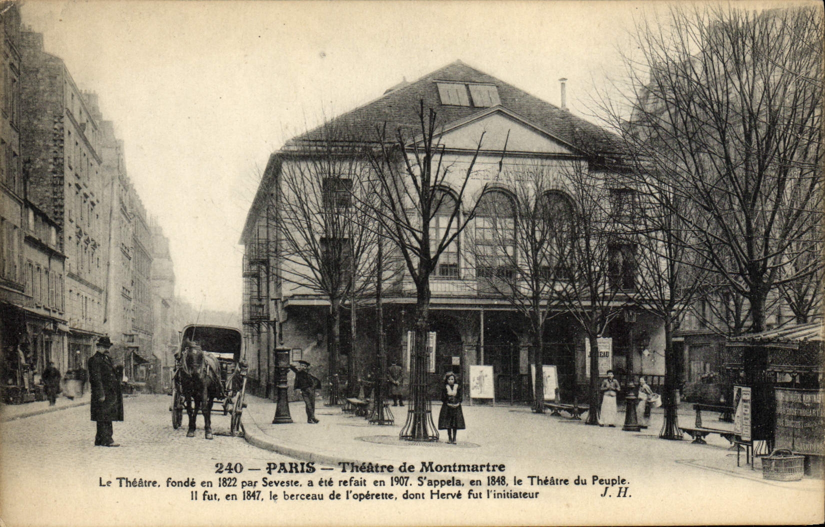 CPA Paris Theatre de Montmartre 