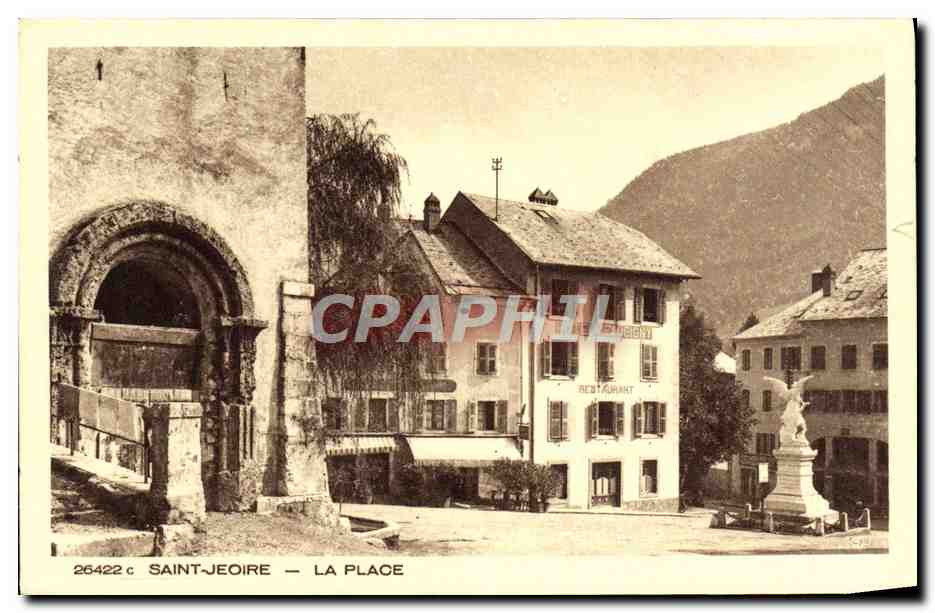 Saint-Jeoire — La Place — Les Beaux Sites de France